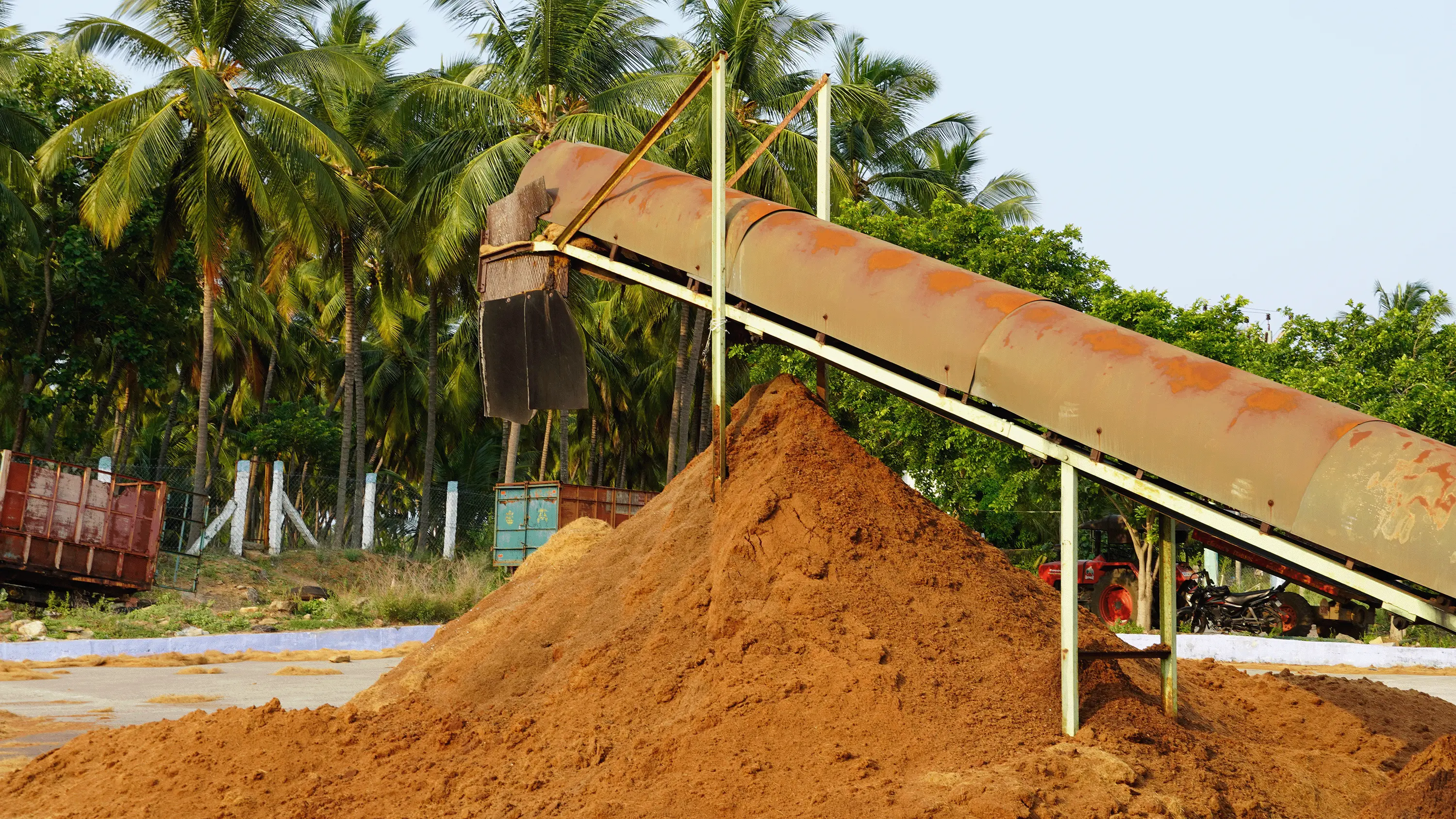 Modern Coir Processing Facility
