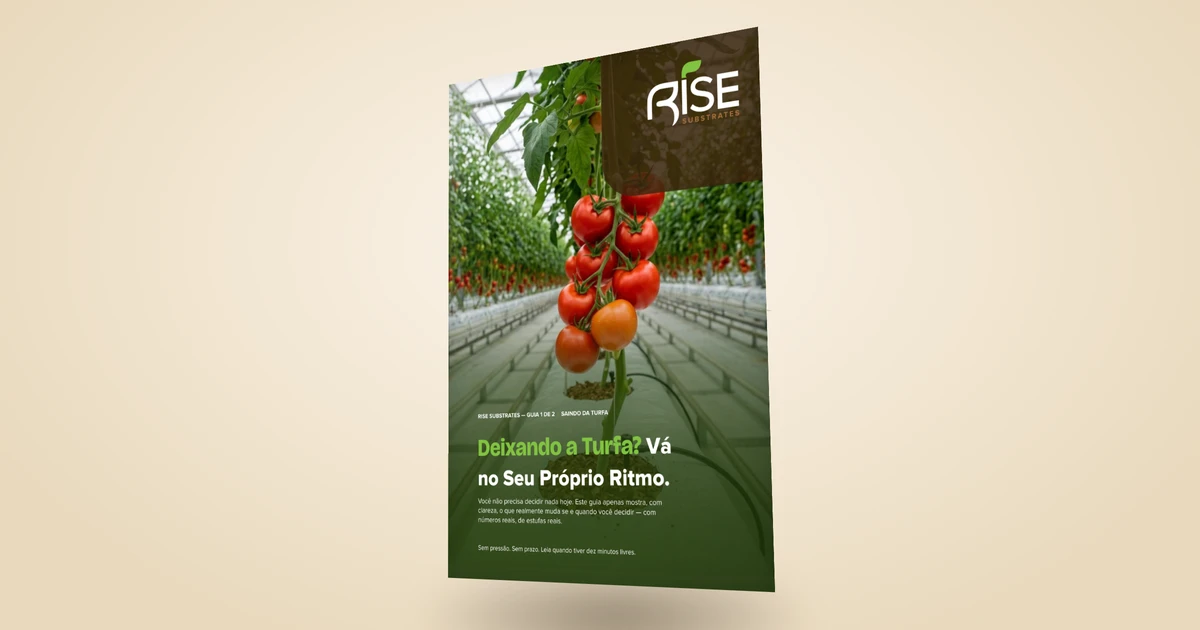 Rise Substrates Guia de Transição de Turfa para Fibra de Coco — capa