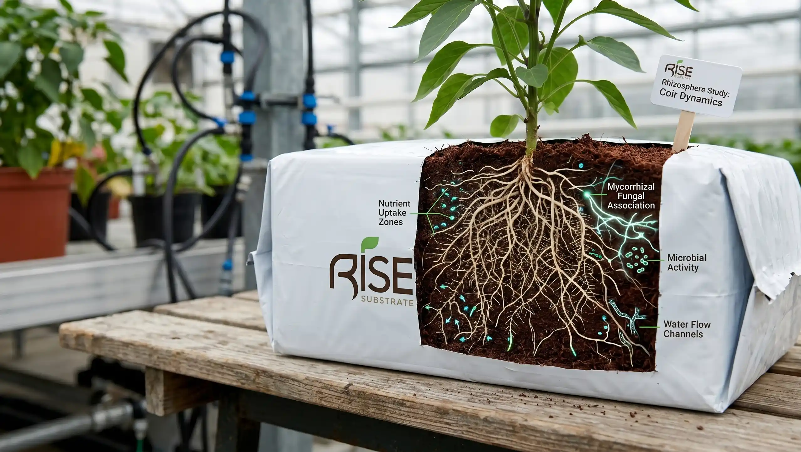 Understanding Rhizosphere Dynamics in Coco Coir