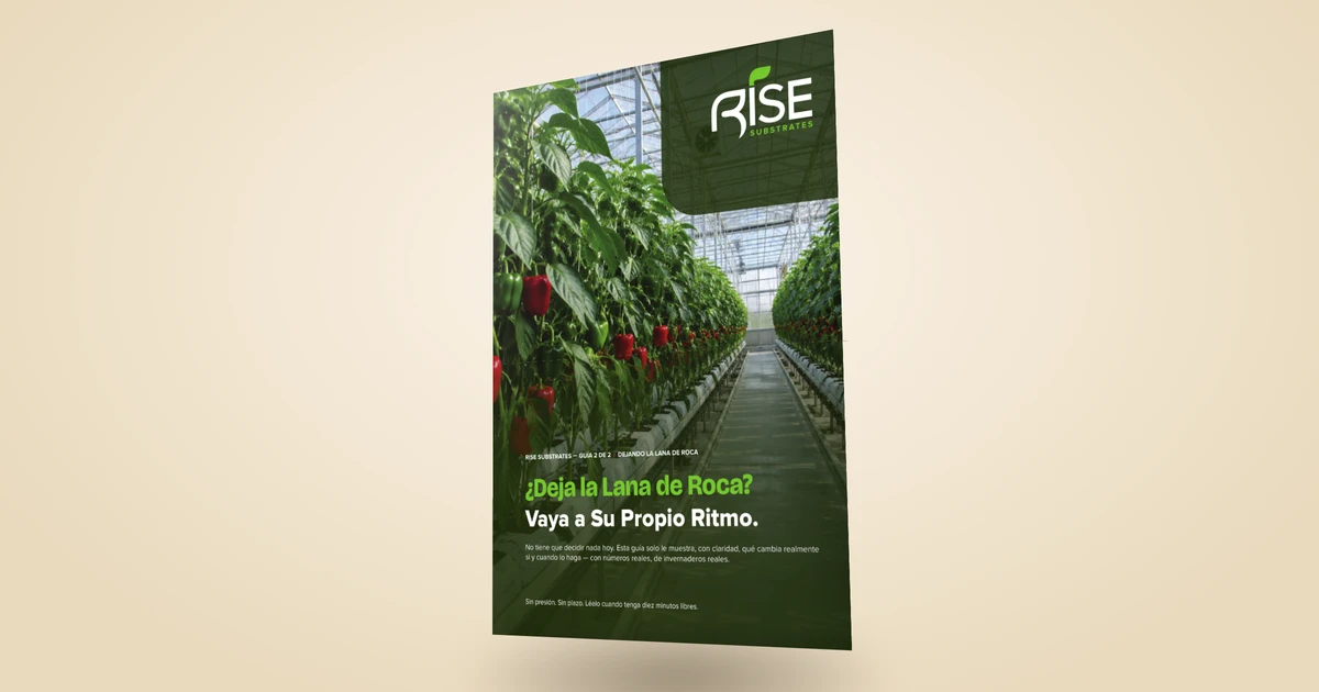 Rise Substrates Guía de Transición de Lana de Roca a Fibra de Coco — portada